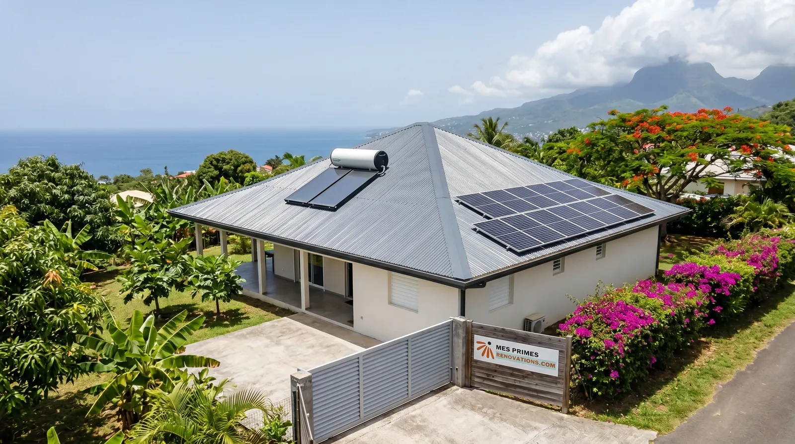 Panneau solaire en Martinique et Guadeloupe